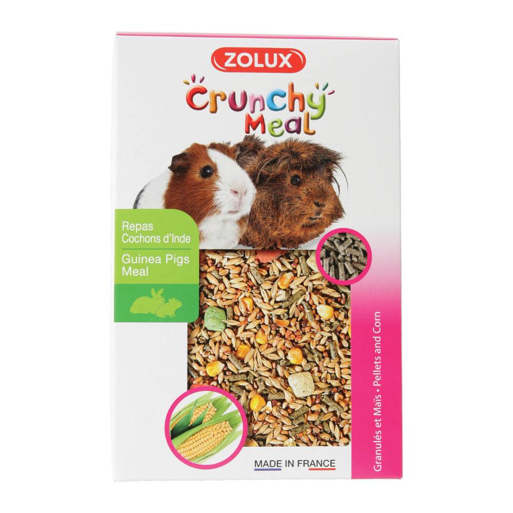 Zolux - Aliment pour cochons d'Inde Crunchy meal 800 gr (Lot de 3) - Image 3