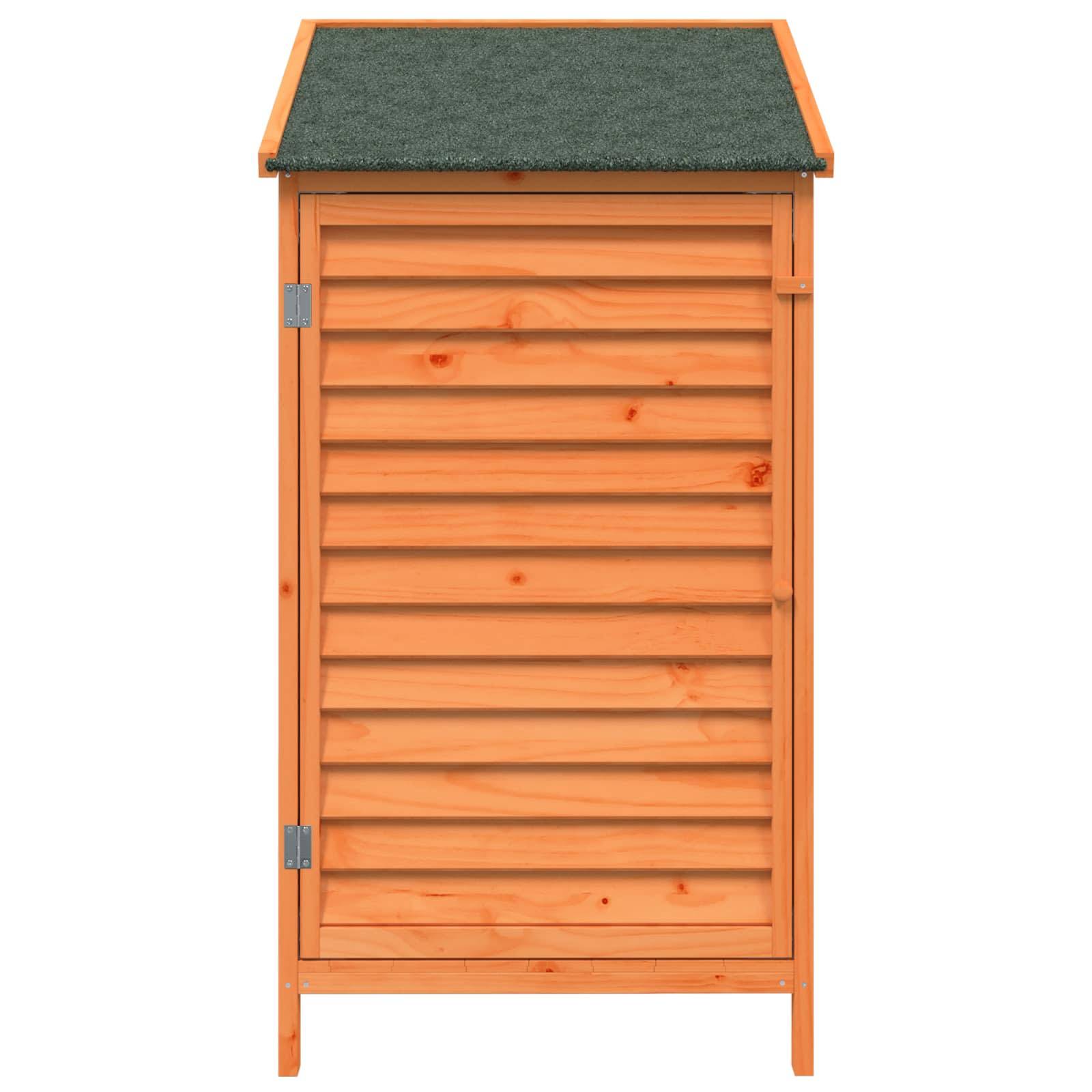 Vidaxl - Abri de jardin Marron 59,5 x 56 x 113,5 cm Bois de Sapin Massif vidaXL 42033455 - Image 6