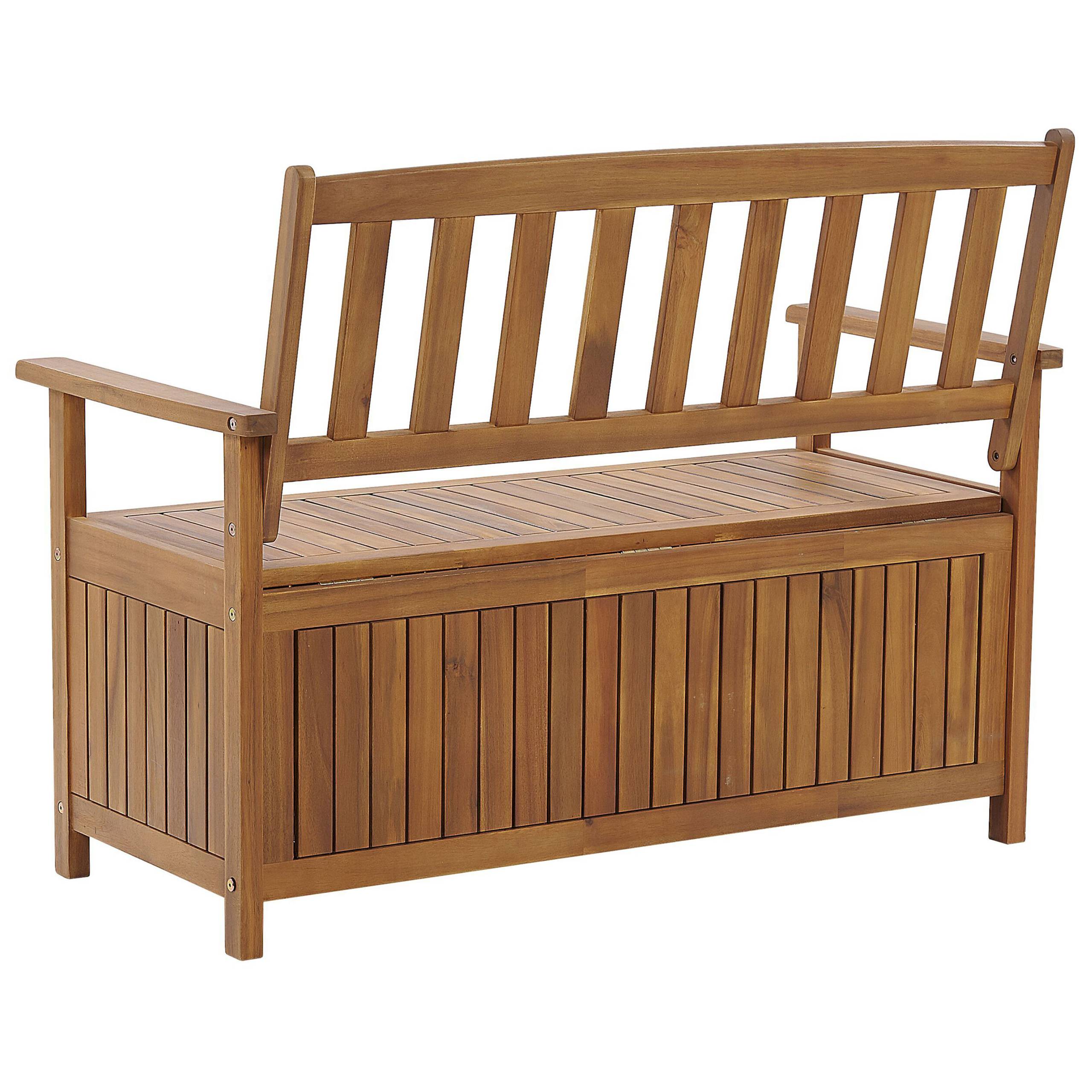 Beliani - Banc, 2 Personnes Acacia Marron SOVANA - 120x60x91- Beliani - Image 5