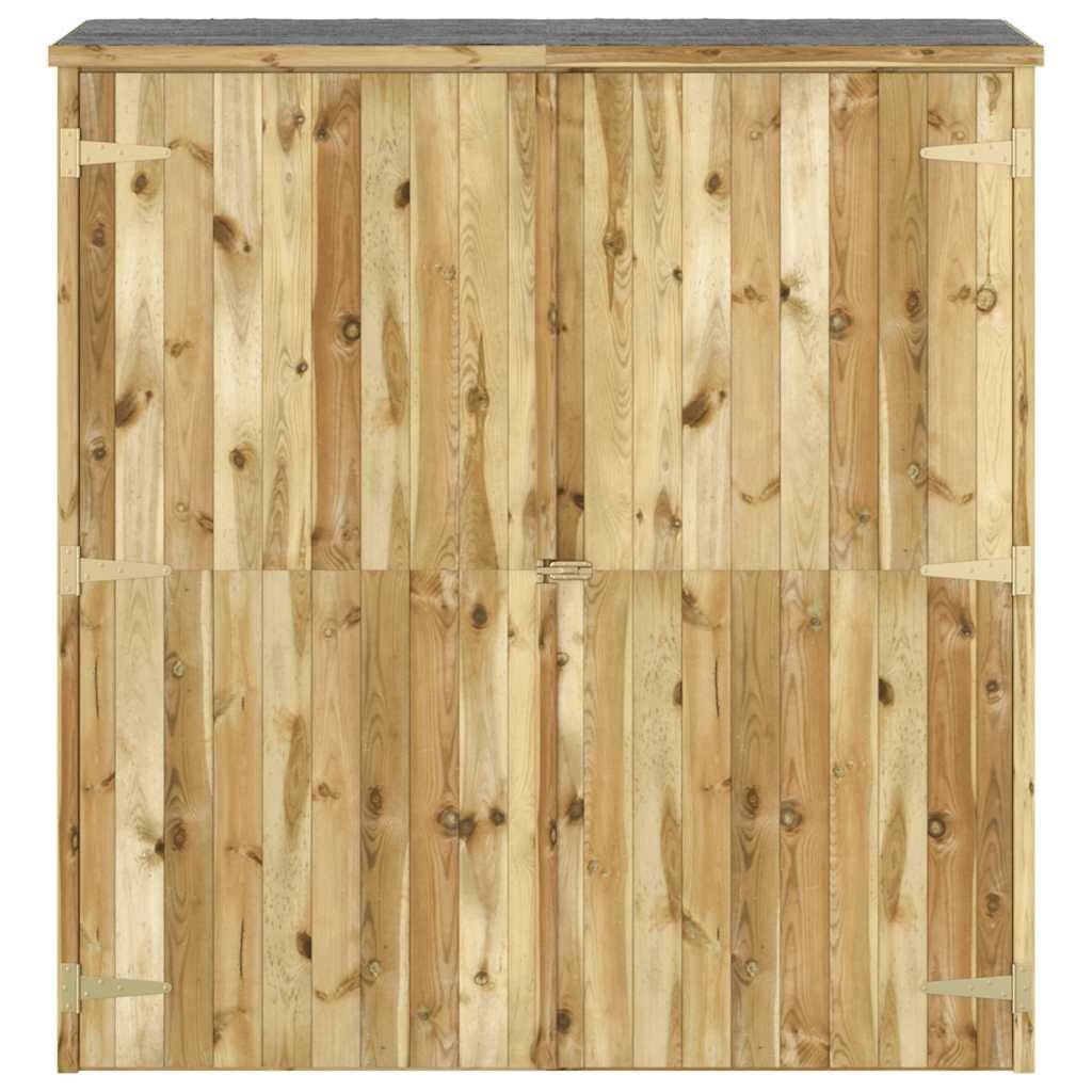 Vidaxl - Abri à outils de jardin 163x50x171 cm Bois de pin solide vidaXL 318198 - Image 8