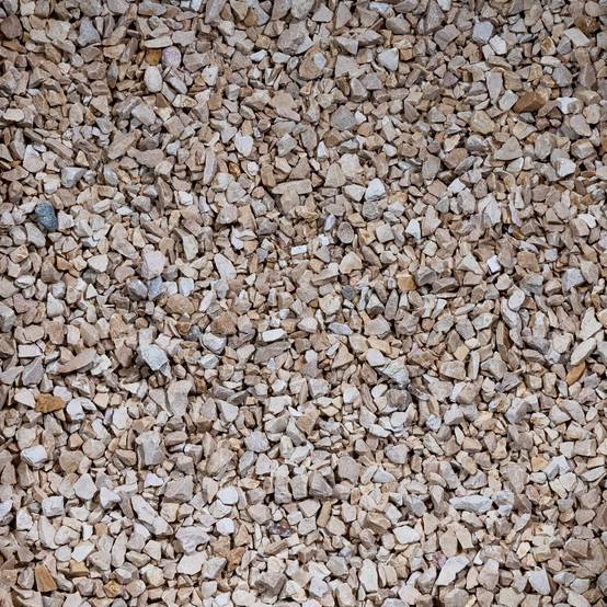 RO'MA Nature - Gravier Calcaire Beige / Jaune 8-11 mm - Lot de 25 sacs de 20 kg (10 m²) - RO'MA NATURE - Image 1