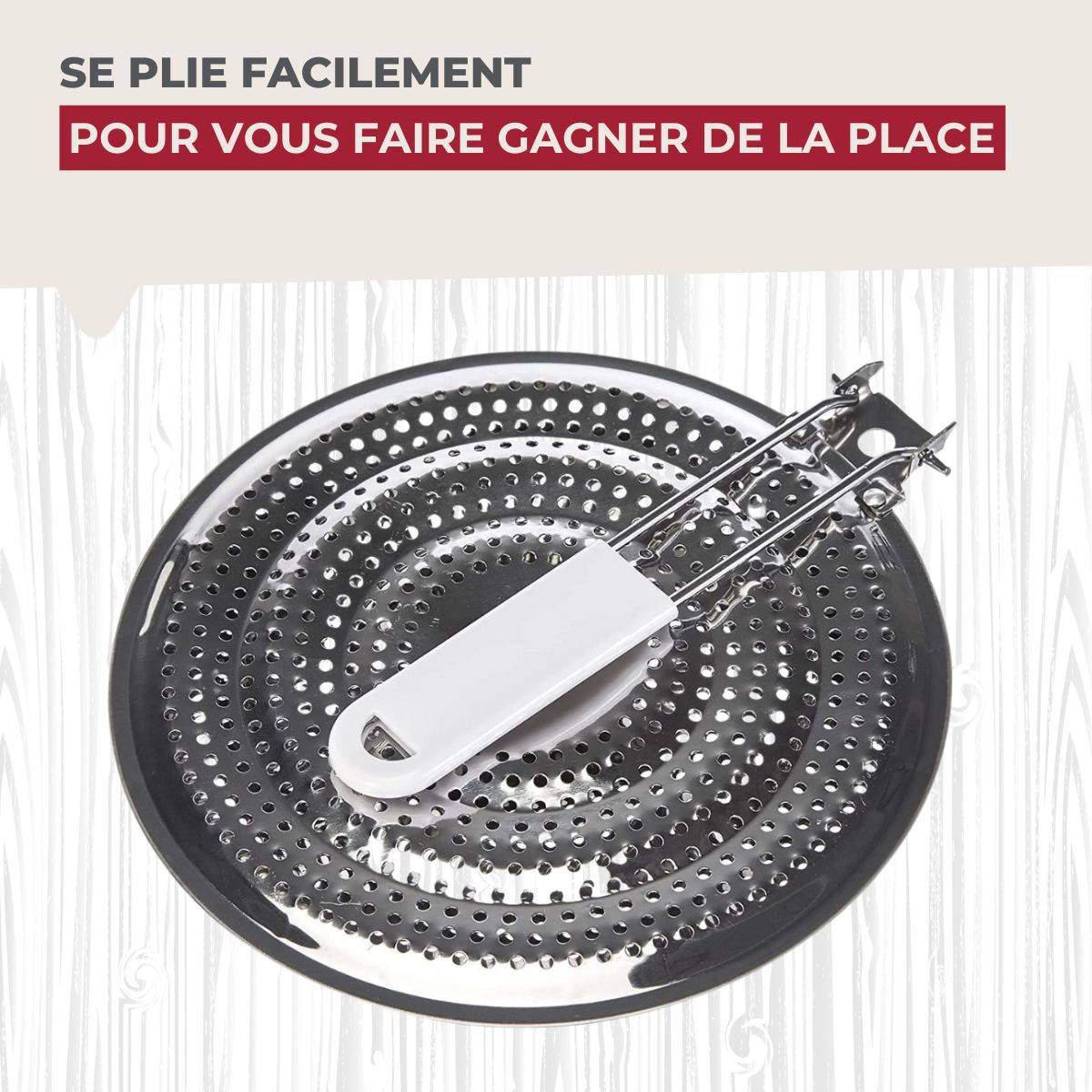 Diffuseur de chaleur pour plaque de cuisson gaz Fackelmann - Image 4