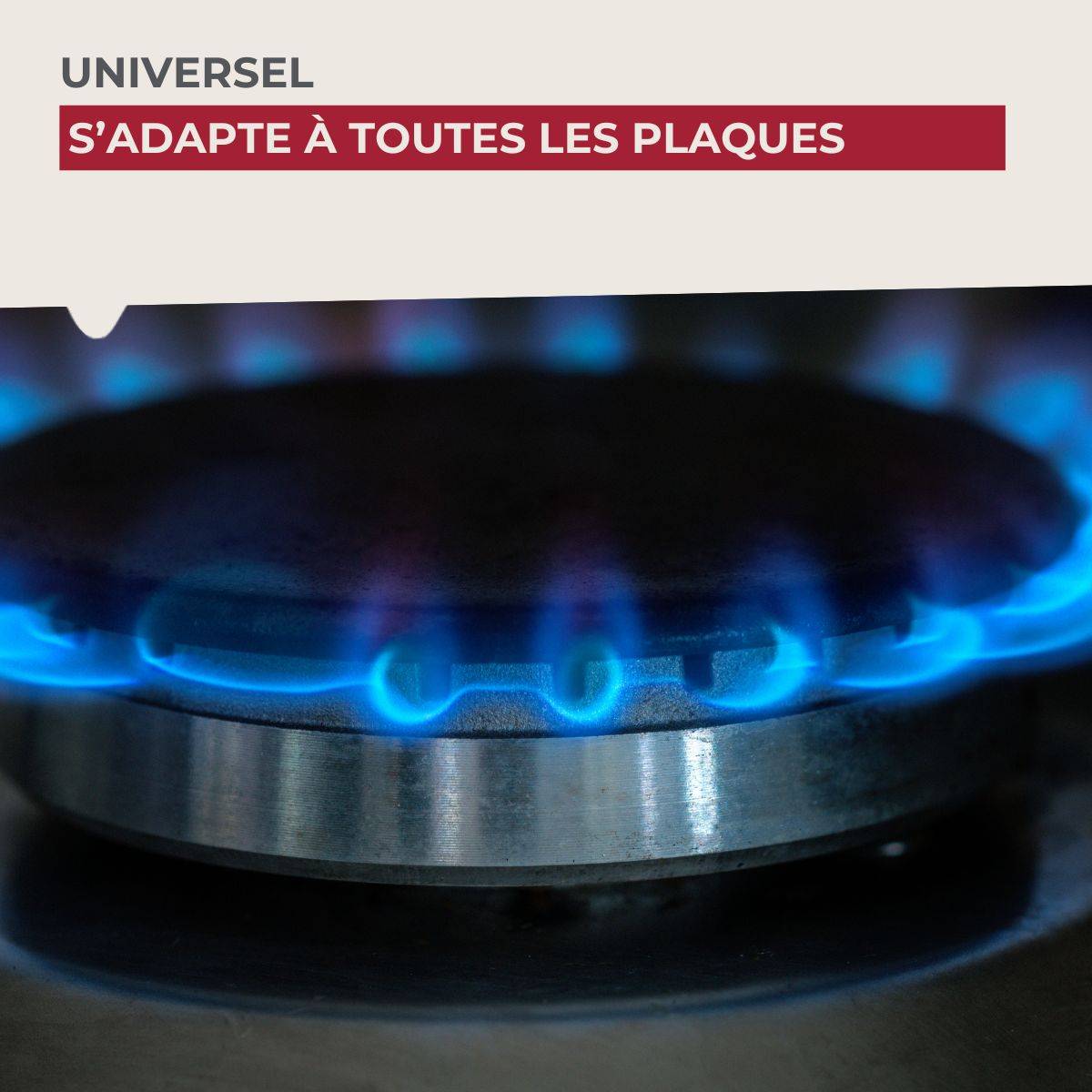 Diffuseur de chaleur pour plaque de cuisson gaz Fackelmann - Image 5
