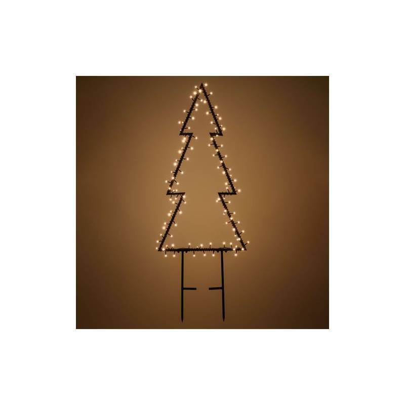 Lotti - Sapin lumineux à planter H105cm 110 Led RGB 48 effets Wonder télécommande Lotti - Image 5