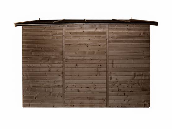 Gartflex - Abri de jardin en bois traité, surface utile 8.29m², 300x294cm ep 19mm, INT007 /GARTFLEX - Image 3
