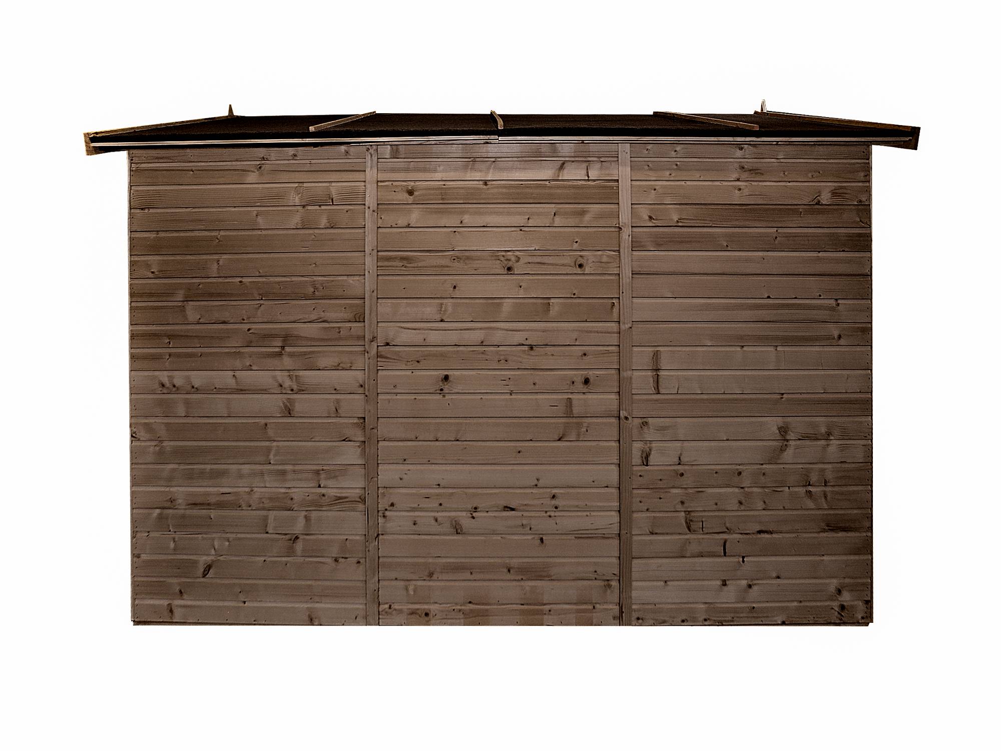 Gartflex - Abri de jardin en bois traité, surface utile 8.29m², 300x294cm ep 19mm, INT007 /GARTFLEX - Image 3