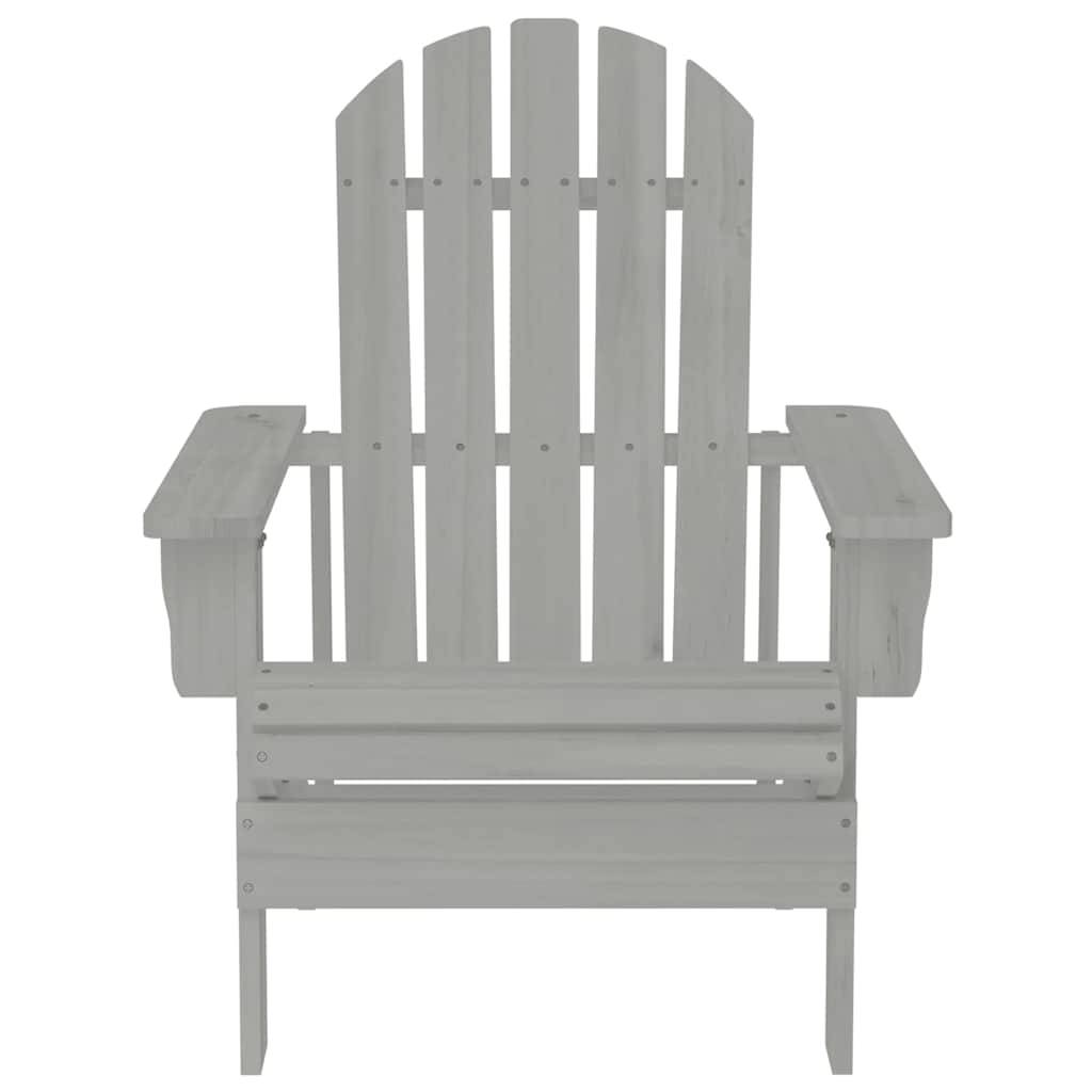 PANGIVO - Chaise de jardin Bois Gris 70 x 153 x 88 cm - PANGIVO - Image 2