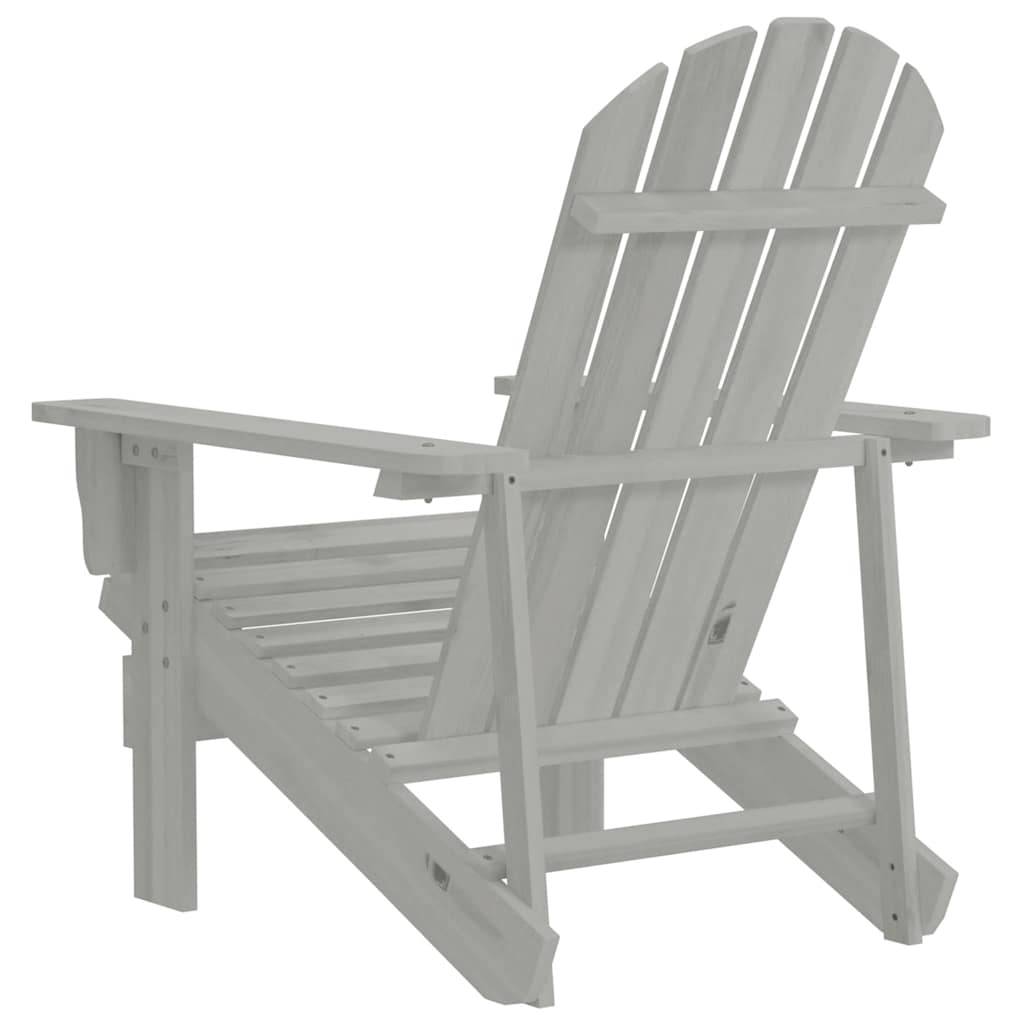 PANGIVO - Chaise de jardin Bois Gris 70 x 153 x 88 cm - PANGIVO - Image 4