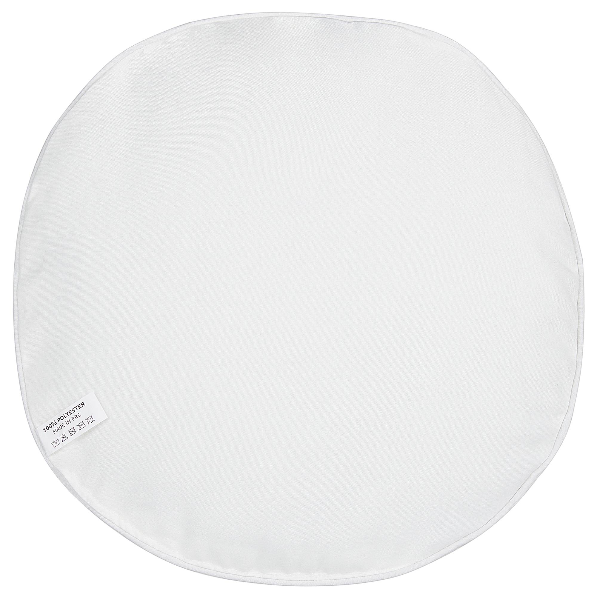 Beliani - Coussin d'extérieur Polyester Blanc TORBORA - Beliani - Image 6
