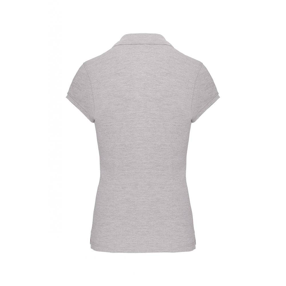 Polo de travail femme Kariban 100% coton Gris M - Image 2