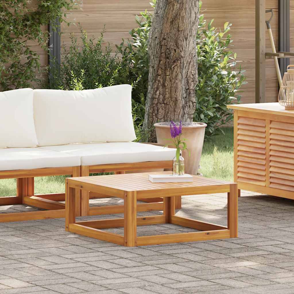 ComfortXL - Petit salon de jardin 2 pièces Bois d'Acacia Massif pour Balcon et Terrasse Blanc Cassé – ComfortXL Outdoor Living - Image 3