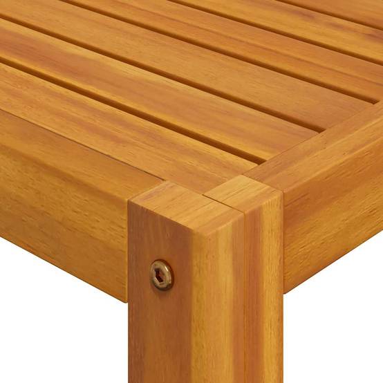 ComfortXL - Petit salon de jardin 2 pièces Bois d'Acacia Massif pour Balcon et Terrasse Blanc Cassé – ComfortXL Outdoor Living - Image 6