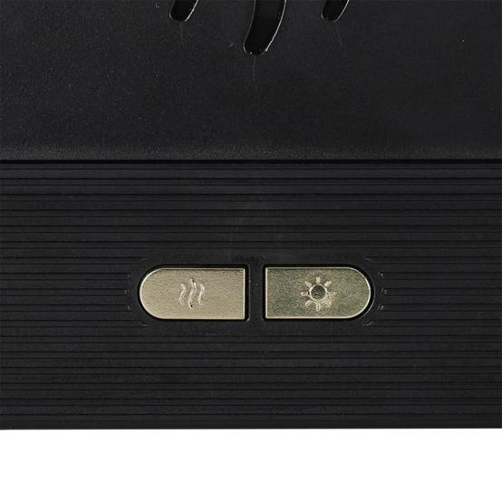 The Home Deco Factory - Diffuseur Huile Essentielle "Flamme" 17cm Noir - Image 7