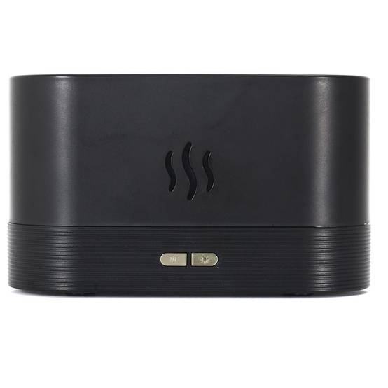The Home Deco Factory - Diffuseur Huile Essentielle "Flamme" 17cm Noir - Image 2