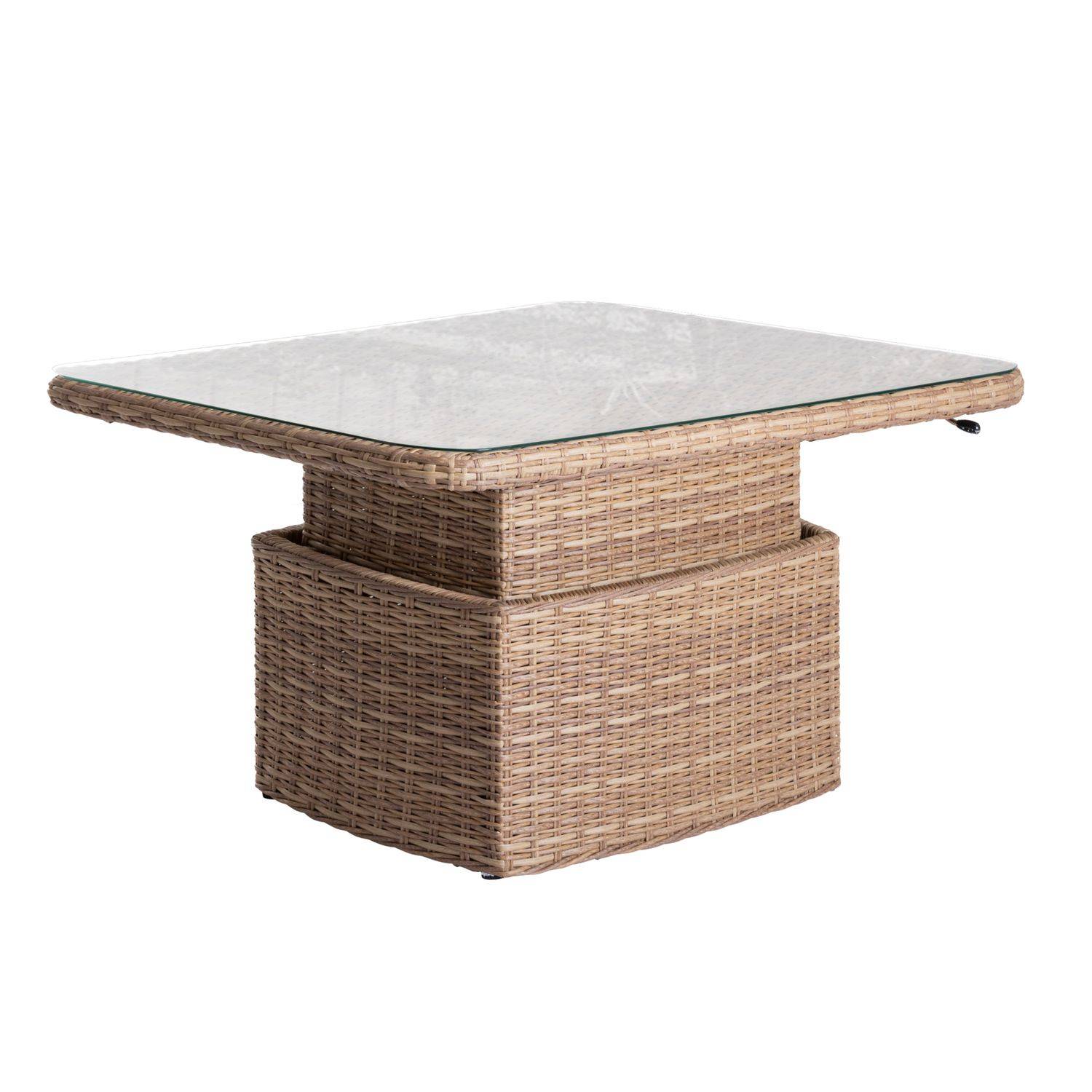 Hesperide - Table de jardin relevable en résine tressé Moorea - Hespéride - Image 2