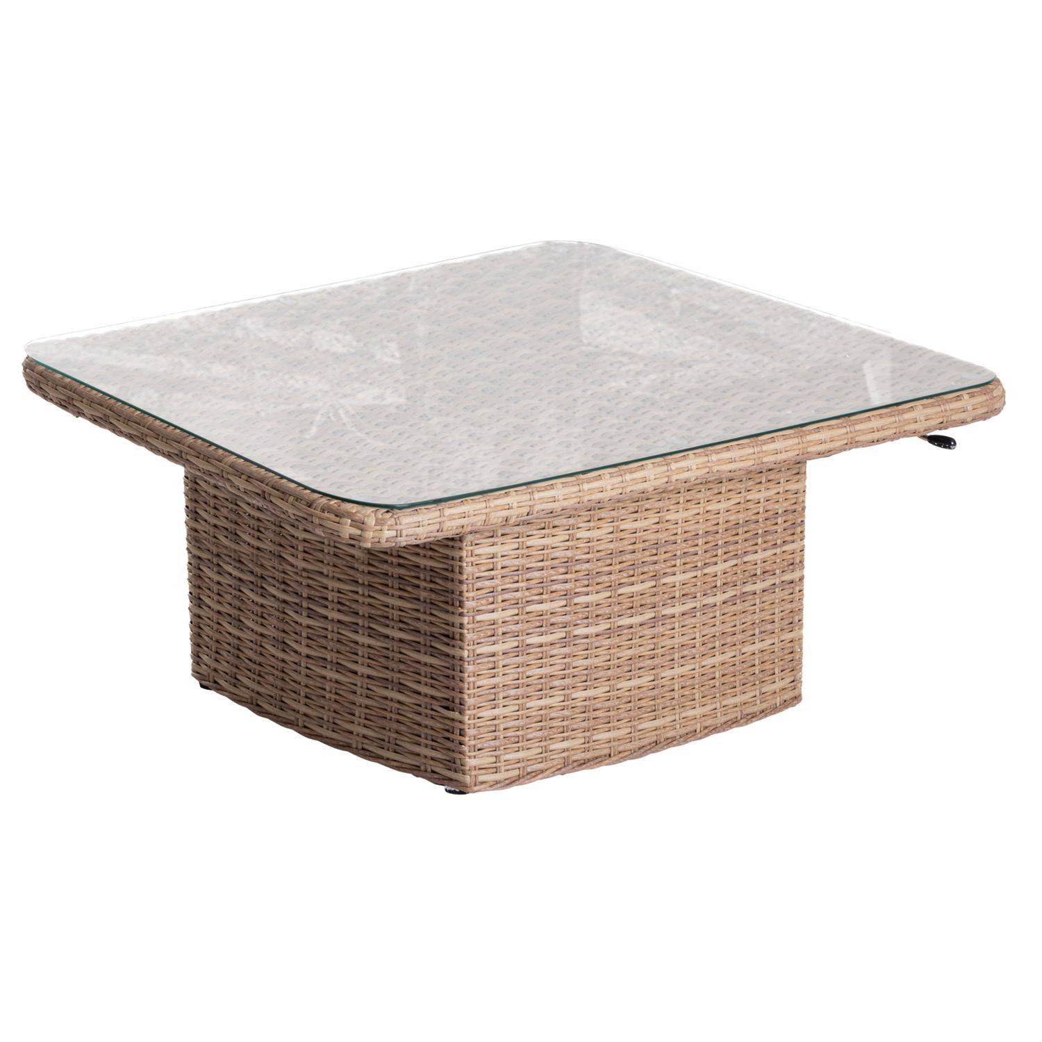 Hesperide - Table de jardin relevable en résine tressé Moorea - Hespéride - Image 1