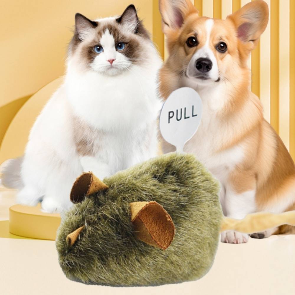 IntiMeg - Lot de 2 souris en peluche pour chat IntiMeg - Image 2