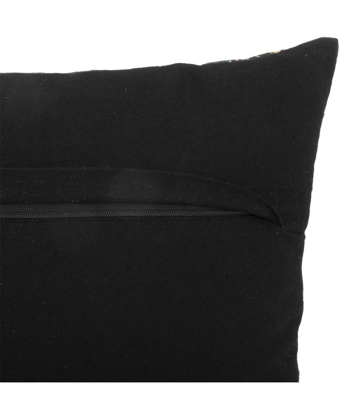 Coussin décoratif déhoussable en coton Multicolore 40 x 40 cm - Image 2