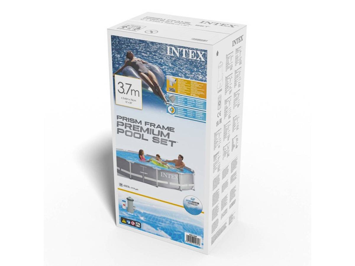 Piscine tubulaire Prism Frame ronde 3,66 x 0,76 m - Intex - Image 7