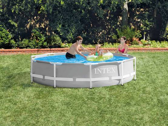 Piscine tubulaire Prism Frame ronde 3,66 x 0,76 m - Intex - Image 3