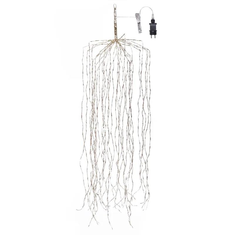 Lotti - Branche lumineuse H200cm 736 LED blanc chaud fixe champagne IP44 Lotti - Image 4
