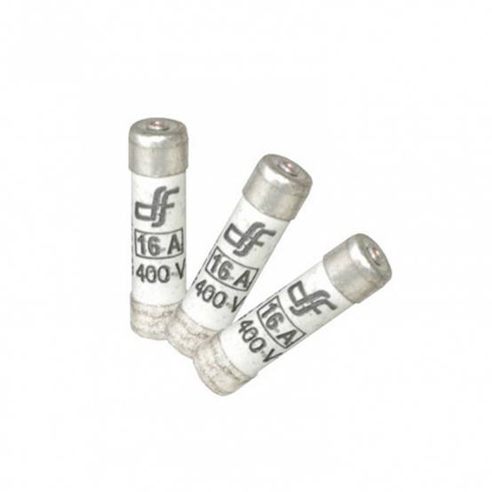 Lot de 3 fusibles céramique 16 A, 8.5 x 31.5 mm