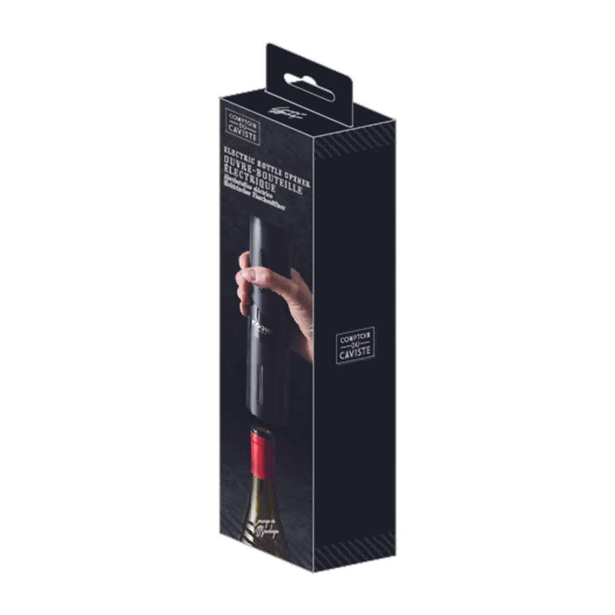 Cook Concept - Ouvre Bouteille Électrique "Rapide" 23cm Noir - Image 5