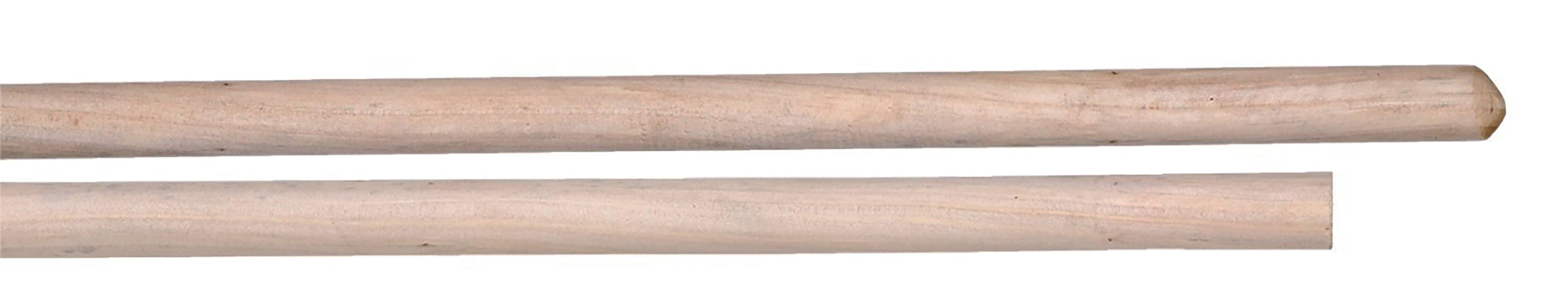 Manche Balai Bois Brut 130Cm 23,5mm - Guialto