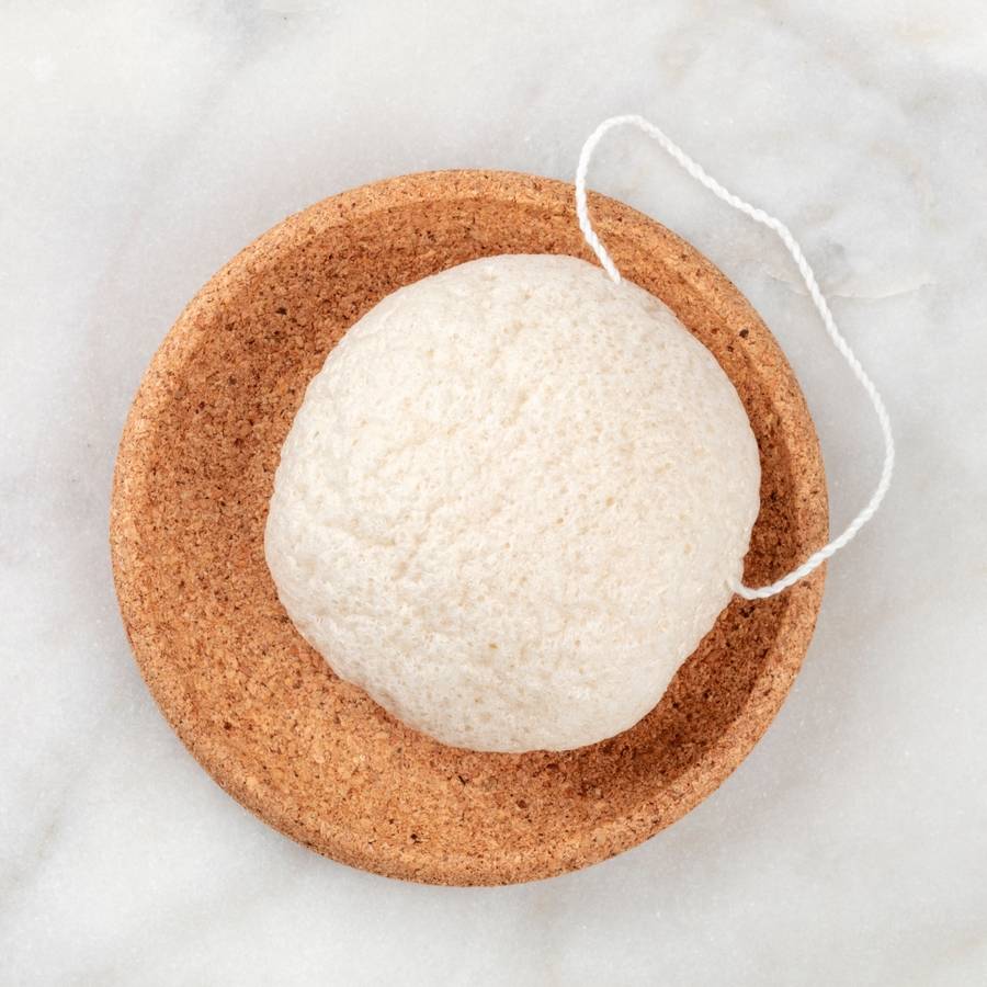 Sun&Sia - Éponge Konjac 100% Naturelle – Nettoie en Profondeur et en Douceur - Soin et Routine Beauté Naturel - Tous Types de Peau - Image 1