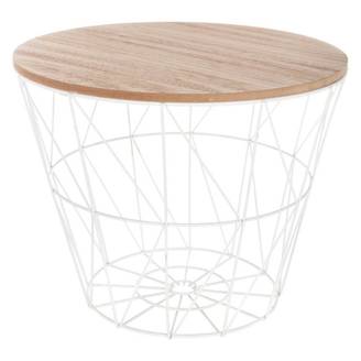 Table d'appoint D38 Kumi blanc Atmosphera