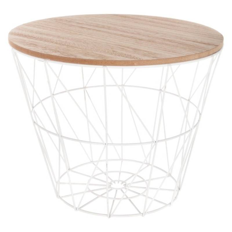 Table d'appoint D38 Kumi blanc Atmosphera
