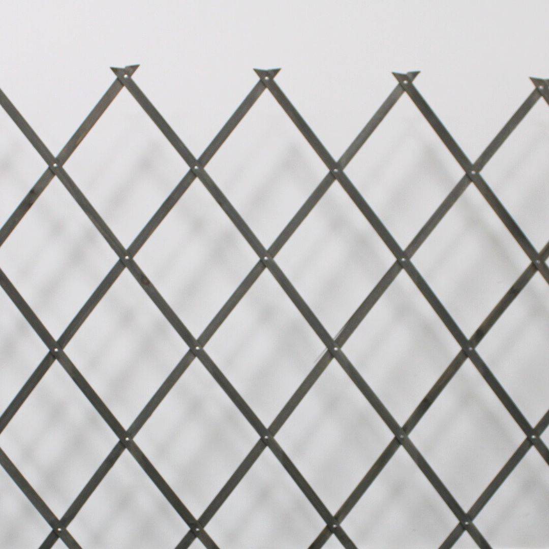 Treillis Bois| Gris| 100% Bois Pin| 0,5X1,5M| Gardien Des Plantes| Résistant| Decoration Jardin - Image 1