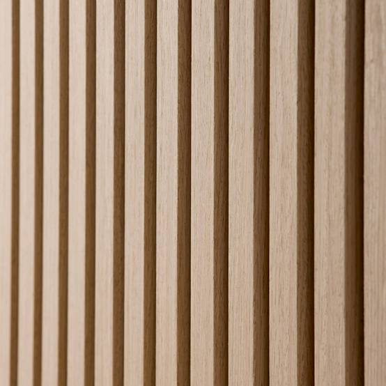 Set de 2 panneaux muraux acoustiques décoratifs en feutrine et MDF chêne 60x120cm - Kyoto | sweeek - Image 7