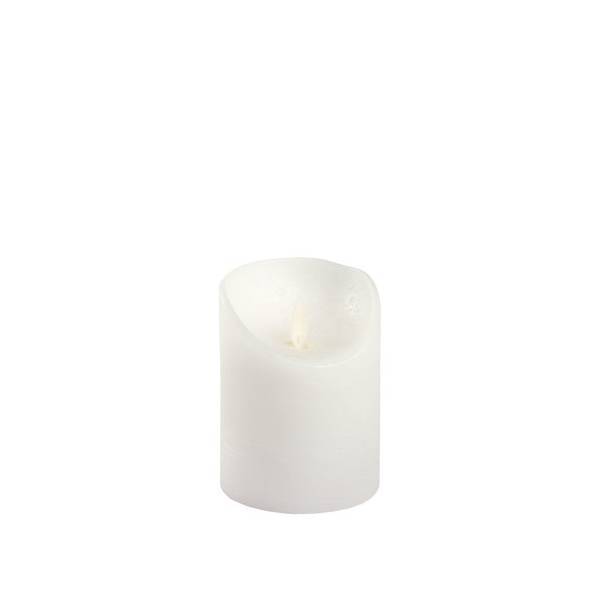 Lotti - Bougie LED à piles cire véritable Blanche Flamme vacillante H10cm Timer Blanc chaud Lotti - Image 9