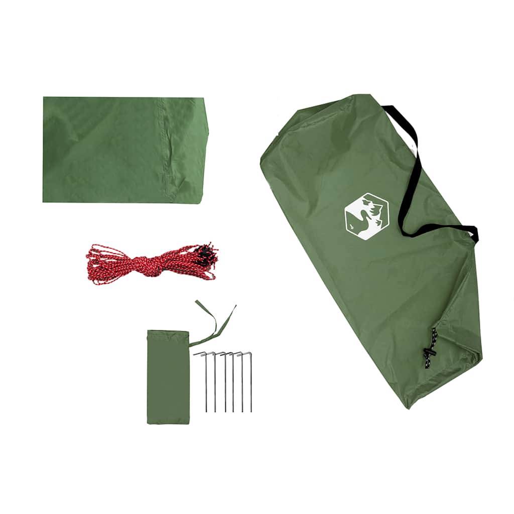 Tarp de Survie Tissu Oxford Ultra-Résistant Imperméable Abri pour Bushcraft Vert 360x294 cm – ComfortXL Outdoor Living - Image 8