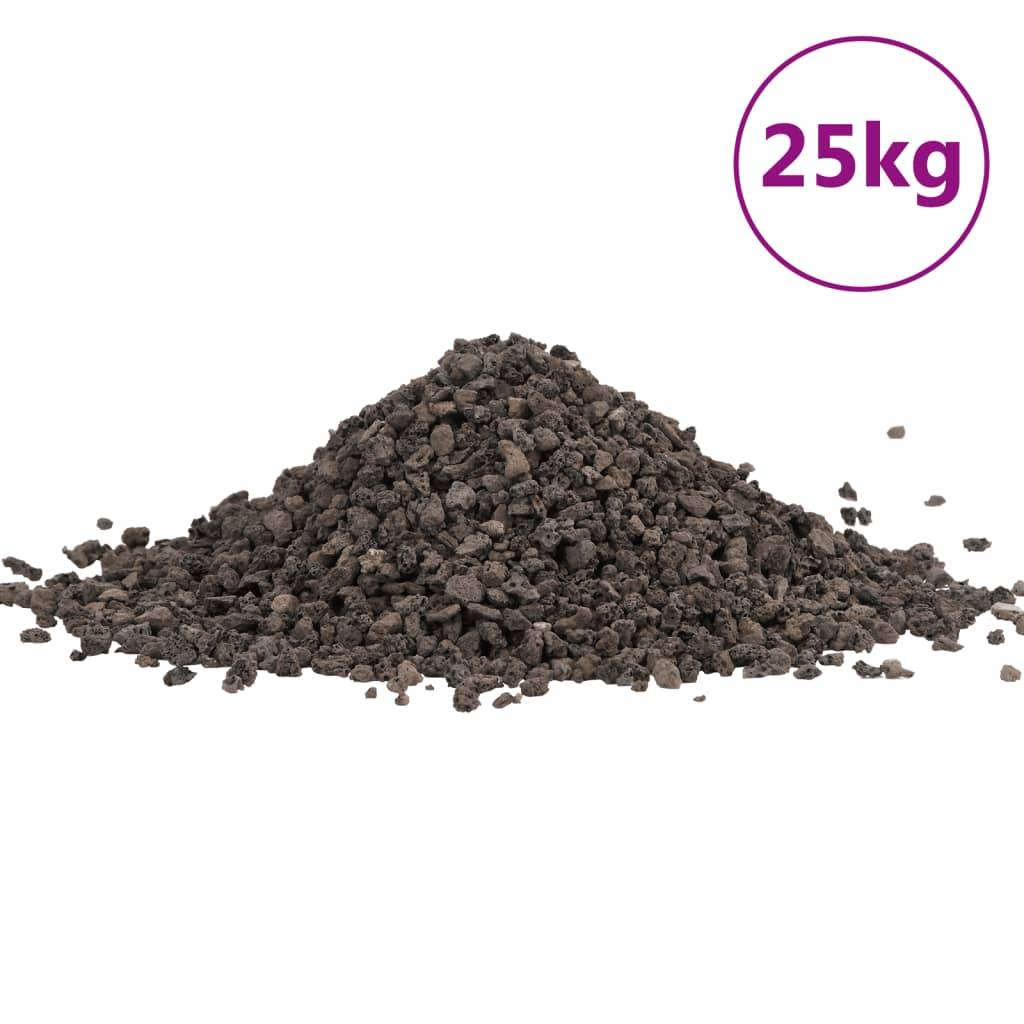 Vidaxl - Gravier de basalte 25 kg noir 5-8 mm vidaXL 155300 - Image 2