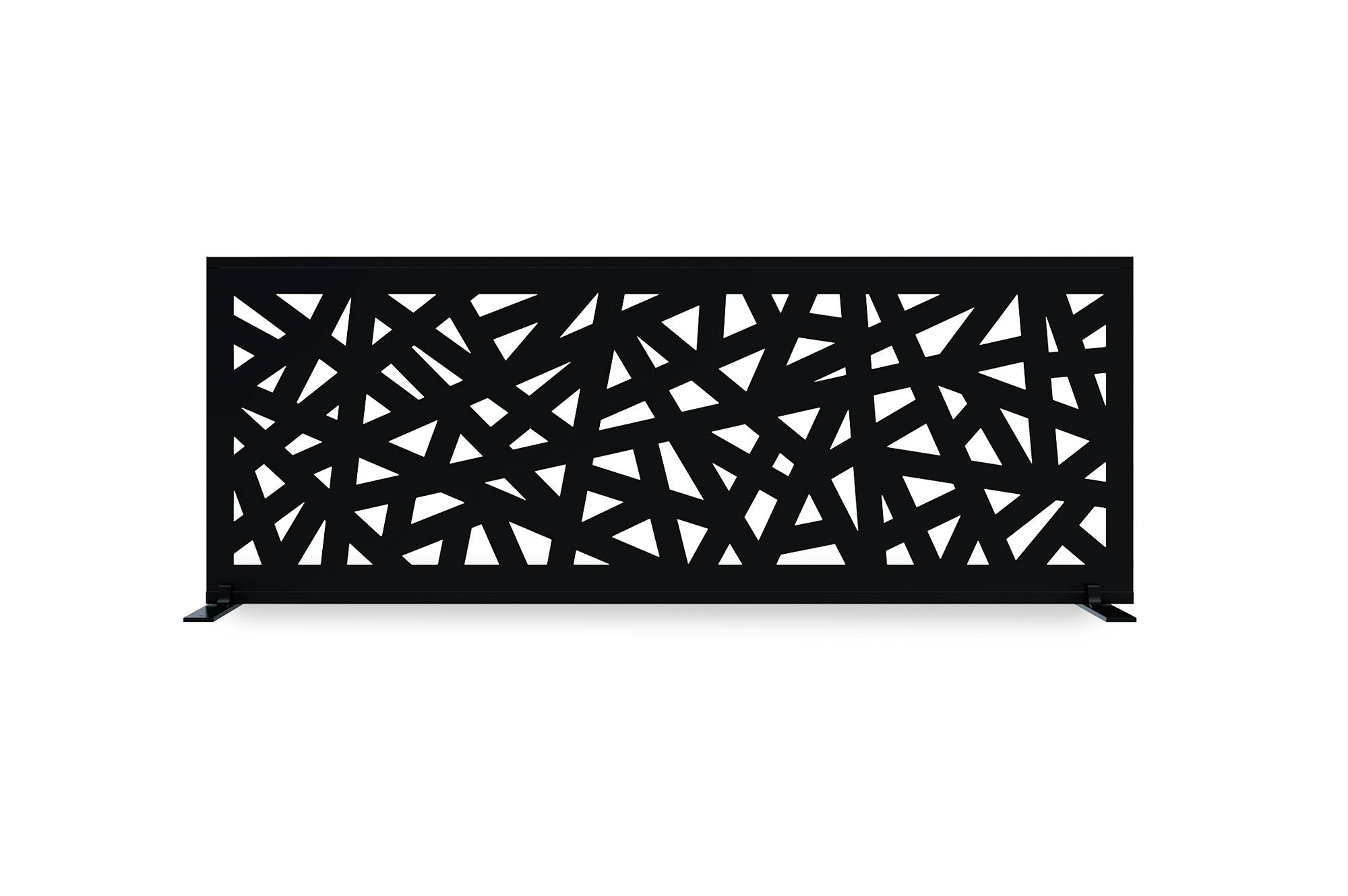 Casanoov Lot de 3 panneaux décoratifs RUIVO noir H.160 cm motif intégral - Image 8