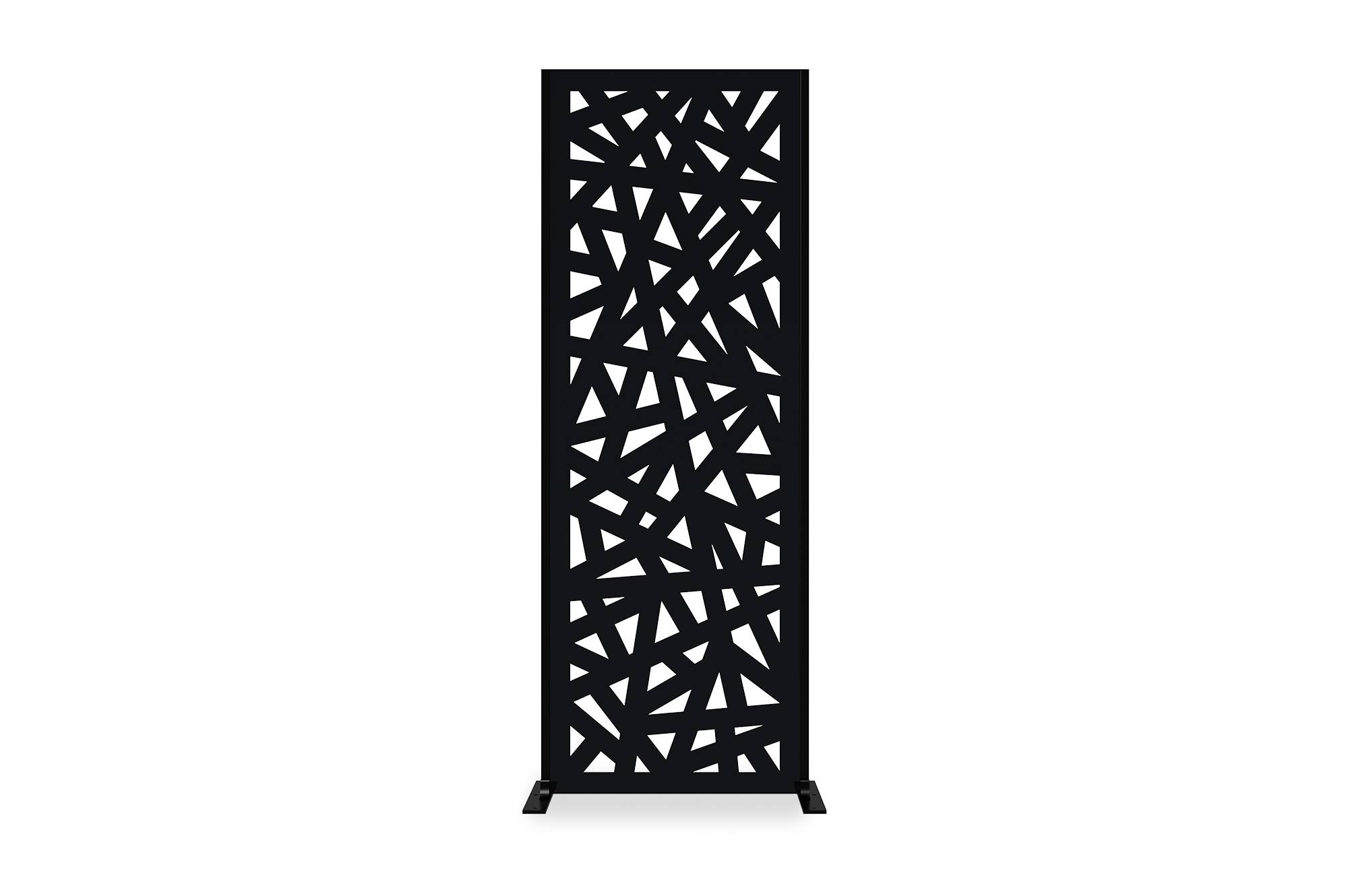 Casanoov Lot de 3 panneaux décoratifs RUIVO noir H.160 cm motif intégral - Image 3