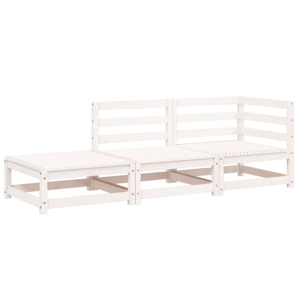 Prolenta Premium - Banc de jardin Blanc 70 X 210 cm - Prolenta Premium - Image 2