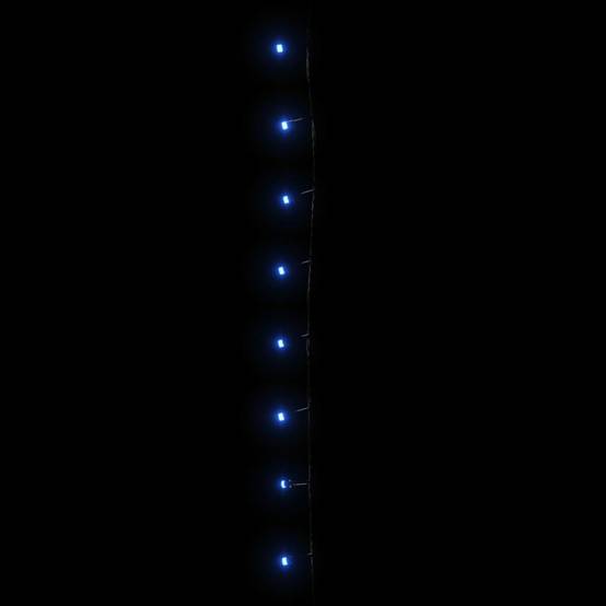 Guirlande Lumineuse PVC 400 LED 8 Effets pour Fêtes Jardin 40m Bleu – ComfortXL Outdoor Living - Image 5