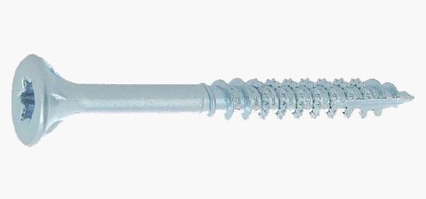 Vis à bois agglomérés tête fraisée Torx et à pointe cutting 6 lobes internes 4,5X70 boîte de 250 - ULTIMA - 12345070