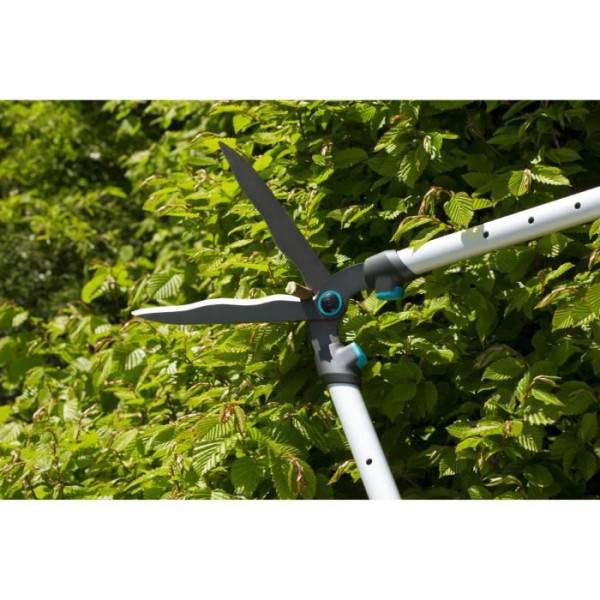 Cisaille a haies EasyCut GARDENA - Lames ondulées - Manches télescopiques - Garantie 25 ans - Image 2