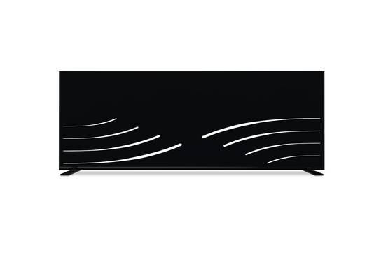 CASANOOV - Casanoov Lot de 2 panneaux décoratifs VELETA Noir H.160 cm motifs côté gauche - Image 8