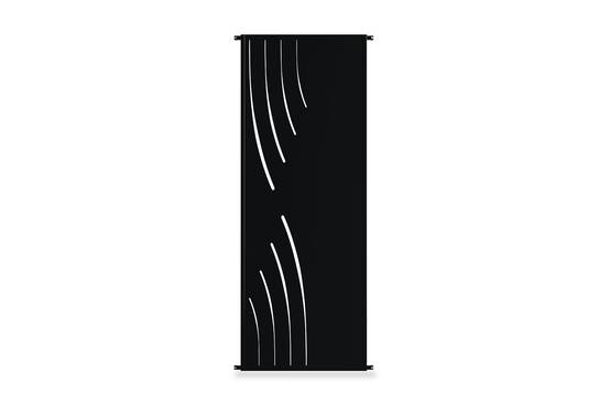 CASANOOV - Casanoov Lot de 2 panneaux décoratifs VELETA Noir H.160 cm motifs côté gauche - Image 5