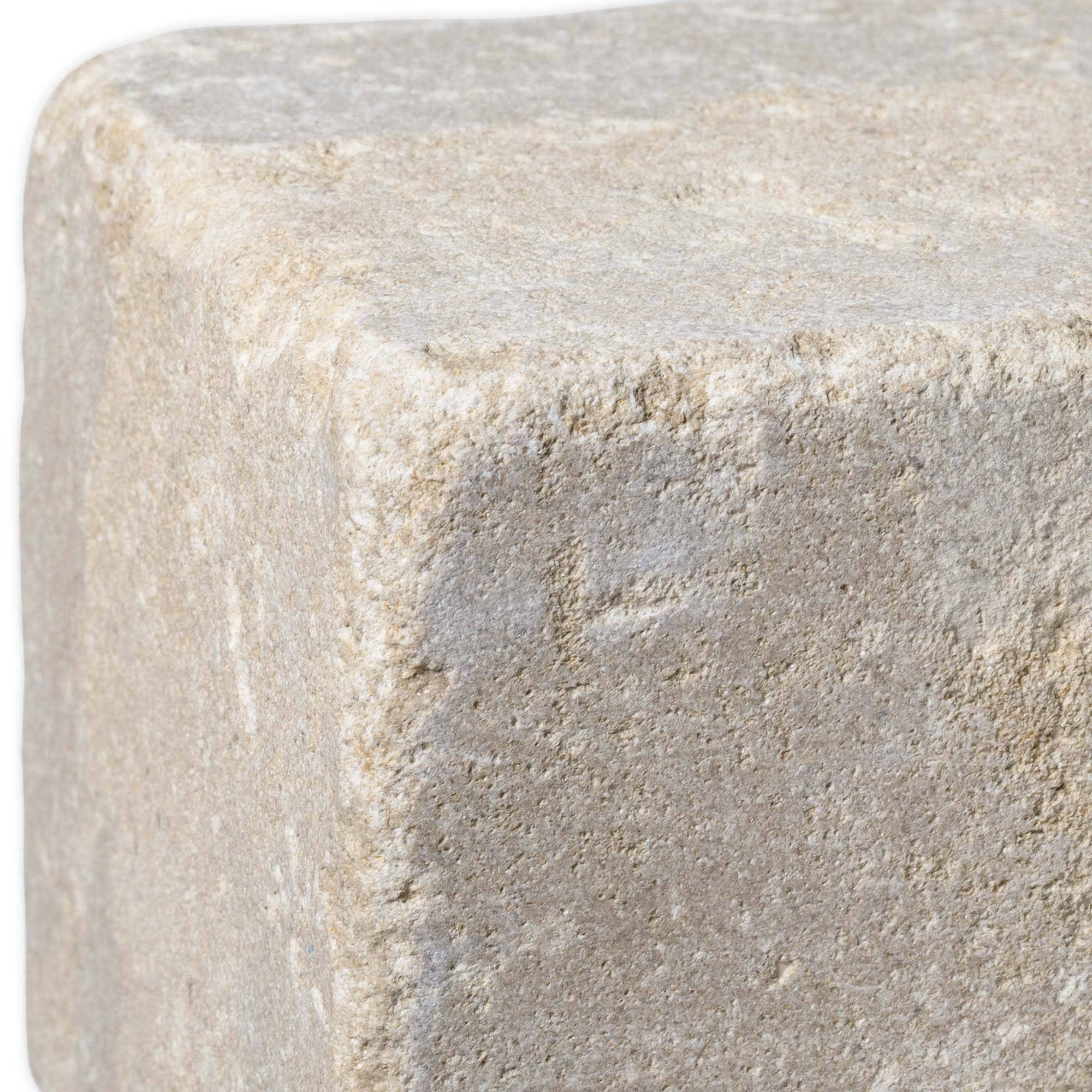 RO'MA Nature - Bordure de jardin Pierre de l'Atlas Beige 50x8x8 cm (lot de 20 bordures soit 10 mètres) - RO'MA NATURE - Image 2