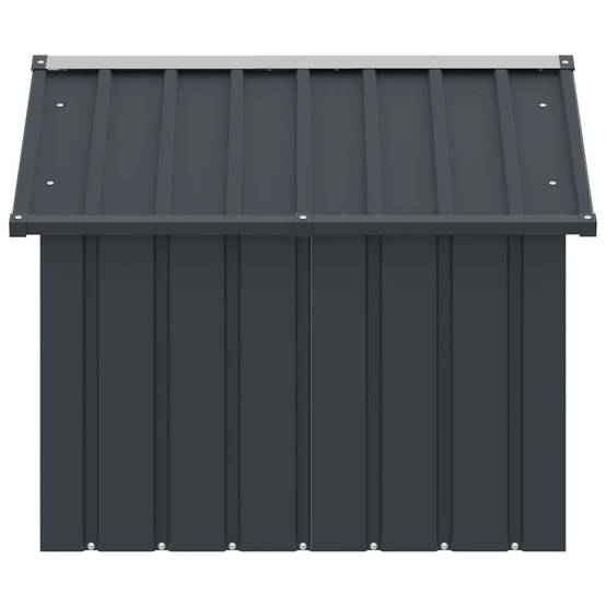 Vidaxl - Niche pour chien Anthracite 116,5x103x81,5 cm Acier galvanisé vidaXL 171540 - Image 7