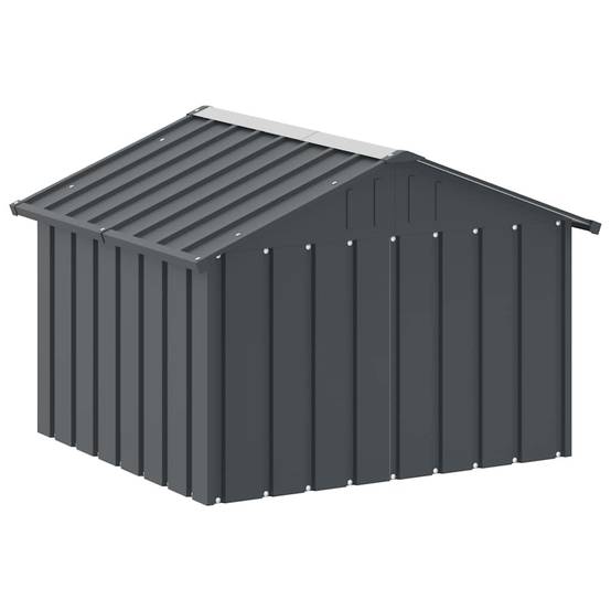 Vidaxl - Niche pour chien Anthracite 116,5x103x81,5 cm Acier galvanisé vidaXL 171540 - Image 8