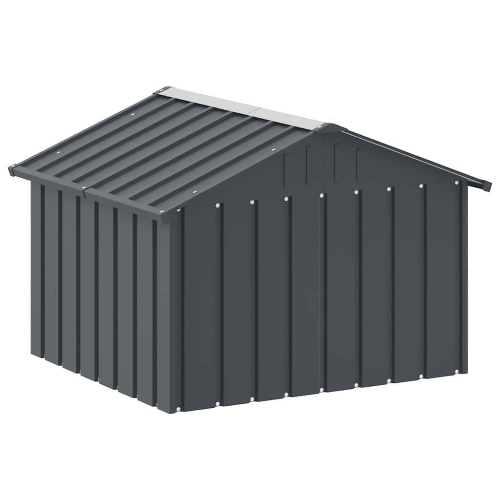 Vidaxl - Niche pour chien Anthracite 116,5x103x81,5 cm Acier galvanisé vidaXL 171540 - Image 8