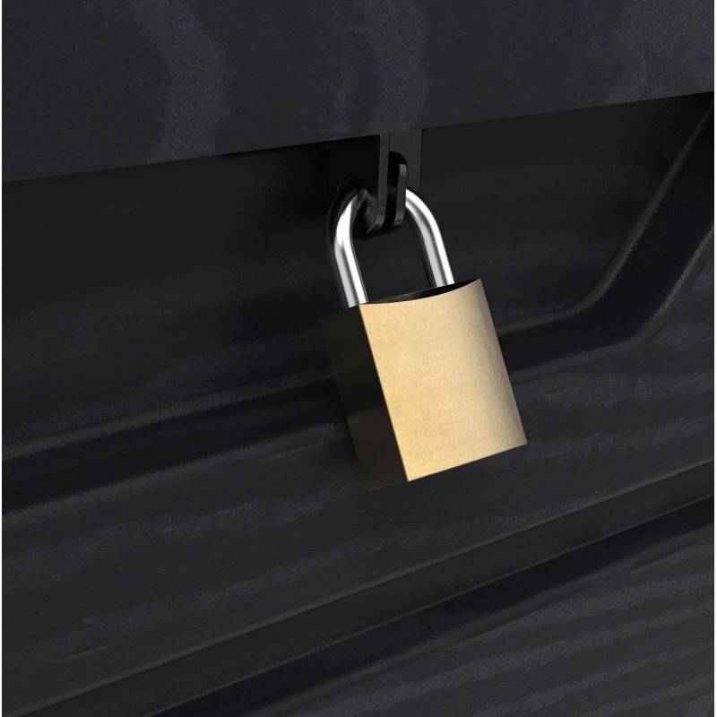 Coffre de jardin DOLOMITI - 500L - Anthracite - Image 3