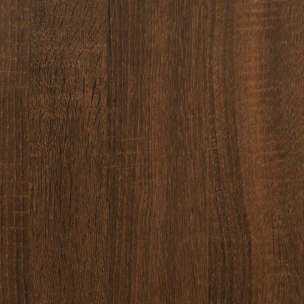 Vidaxl - Garde-robe Chêne marron 80x52x180 cm Bois d'ingénierie - vidaXL - Image 5